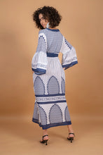 Load image into Gallery viewer, Anannasa Jaipur V Neck Dress