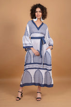 Load image into Gallery viewer, Anannasa Jaipur V Neck Dress
