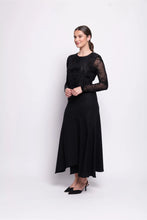 Load image into Gallery viewer, FOIL International Velvet Top Splatter Black