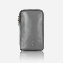 Load image into Gallery viewer, Jekyll and Hide Cellphone Pouch Silver Metallic