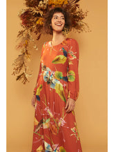 Load image into Gallery viewer, Benta Studio Longo Dress Insectos