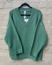 Load image into Gallery viewer, M. A. Dainty Cradle Jumper Green Apple
