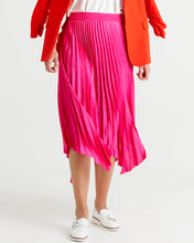 Load image into Gallery viewer, Betty Basics Louis Pleated Skirt Peony Pink
