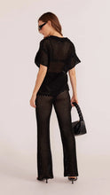 Load image into Gallery viewer, MINKPINK Gayla Crochet Top Black