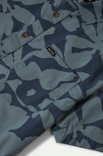 Load image into Gallery viewer, Brixton Charter Print S/S Washed Navy/Azure Blue Floral