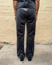 Load image into Gallery viewer, Italian Star Jets Velvet Pant Grey