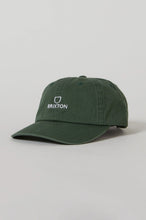 Load image into Gallery viewer, Brixton Alpha LP Adjustable Hat Trekking Green Vintage Wash

