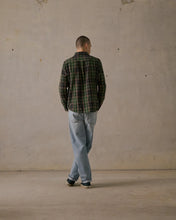 Load image into Gallery viewer, McTavish Twin Pocket Flannel Shirt Dark Green