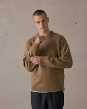 Load image into Gallery viewer, McTavish Reverse Seam Knit Dark Tan