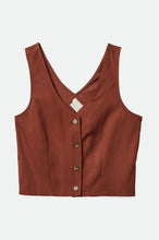 Load image into Gallery viewer, Brixton Polanco Tank Sepia
