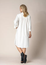 Load image into Gallery viewer, Imagine Fashion Cove Cotton Dress Cream