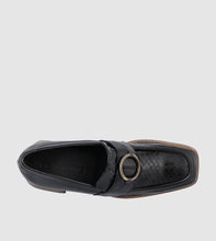 Load image into Gallery viewer, Beau Coops Anella Black Croc Leather