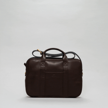 Load image into Gallery viewer, ATKM Marquis Leather Briefcase Australian Chestnut