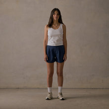 Load image into Gallery viewer, McTavish Double Pleated Twill Shorts Dark Blue