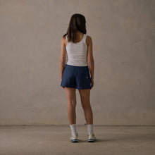 Load image into Gallery viewer, McTavish Double Pleated Twill Shorts Dark Blue