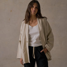 Load image into Gallery viewer, McTavish Robe Jacket Light Tan