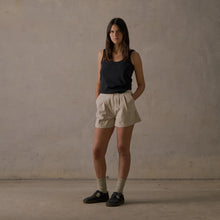 Load image into Gallery viewer, McTavish Double Pleated Twill Shorts Light Tan