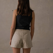Load image into Gallery viewer, McTavish Double Pleated Twill Shorts Light Tan
