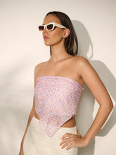 Load image into Gallery viewer, Angels Whisper Pink Daisy Print Bandana
