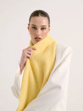 Load image into Gallery viewer, Angels Whisper Betty Fluffy Scarf Lemon