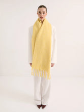 Load image into Gallery viewer, Angels Whisper Betty Fluffy Scarf Lemon