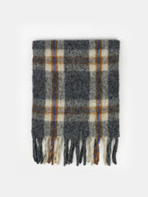 Load image into Gallery viewer, Angels Whisper Classic Check Scarf Grey