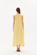 Load image into Gallery viewer, Tirelli Easy Sleeveless Midi Dress Lemon Yellow