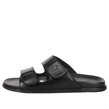 Load image into Gallery viewer, Wild Rhino Acton Mens Slide Sandals Black