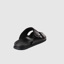 Load image into Gallery viewer, Wild Rhino Acton Mens Slide Sandals Black
