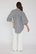 Load image into Gallery viewer, ALEXANDRA Danill Blouse Black Stripe