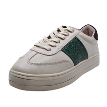 Load image into Gallery viewer, Alfie &amp; Evie Promise Cream/ Green Croc Leather
