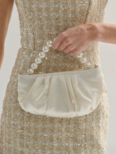 Load image into Gallery viewer, Angels Whisper Victoria Satin Strap Bag White