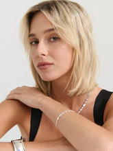 Load image into Gallery viewer, Lustre & Sage Hammered Plate Sterling Silver Bracelet