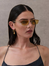 Load image into Gallery viewer, Lustre & Sage Rome Heart 18K Gold Plated Earrings