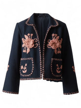 Load image into Gallery viewer, Rubyyaya Antiquity Jacket Navy