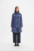 Load image into Gallery viewer, Tirelli Adjustable Waist Print Parka Blue/Navy Blot