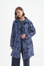 Load image into Gallery viewer, Tirelli Adjustable Waist Print Parka Blue/Navy Blot