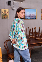 Load image into Gallery viewer, Barry Made Pimm Cardi Houndstooth