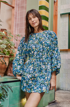 Load image into Gallery viewer, Barry Made Cilo Dress Blue Floral