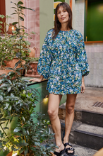 Load image into Gallery viewer, Barry Made Cilo Dress Blue Floral