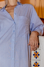 Load image into Gallery viewer, Barry Made Luca Dress Blue