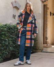Load image into Gallery viewer, Betty Basics Ellie Coat Rainbow Check Multi