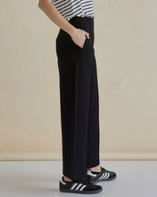 Load image into Gallery viewer, Betty Basics Elodie Wide Leg Ponte Pant Black