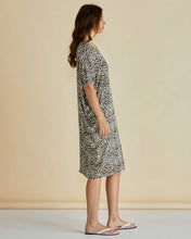Load image into Gallery viewer, Betty Basics Maui Dress Cheetah Neutral
