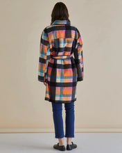 Load image into Gallery viewer, Betty Basics Ellie Coat Rainbow Check Multi