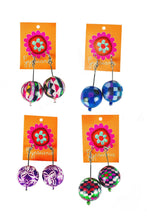 Load image into Gallery viewer, Gypsiana Bobble Earrings Violet
