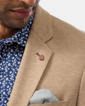 Load image into Gallery viewer, Brooksfield BFU970 Narrow Stripe Blazer Latte