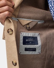 Load image into Gallery viewer, Brooksfield BFU970 Narrow Stripe Blazer Latte