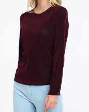 Load image into Gallery viewer, 365 Days Velvet Underground Top Burgundy