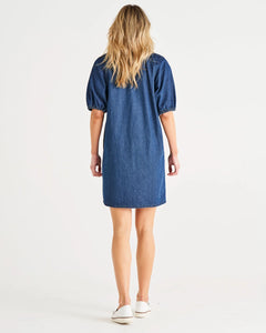 Betty Basics Mahalo Denim Dress Blue Wash